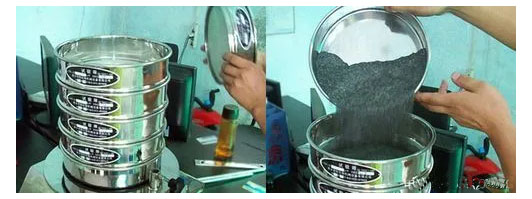 藥典篩使用現場